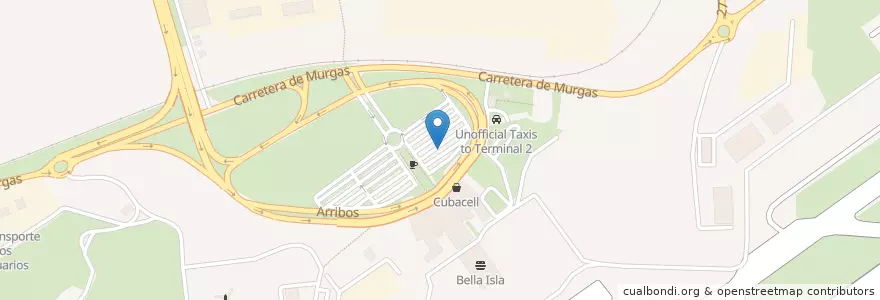 Mapa de ubicacion de Rent a Car Aeropuerto Terminal 3 en 쿠바, La Habana, Boyeros.
