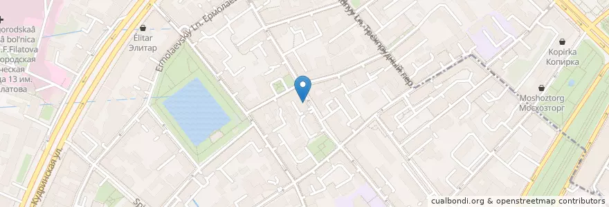 Mapa de ubicacion de Cutfish en Россия, Центральный Федеральный Округ, Москва, Центральный Административный Округ, Пресненский Район.