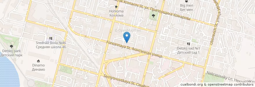 Mapa de ubicacion de limoncello en روسيا, Дальневосточный Федеральный Округ, بريمورسكي كراي, Владивостокский Городской Округ.