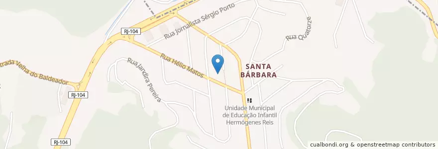 Mapa de ubicacion de Escola Municipal Rachide Salim Sacker en Brazilië, Regio Zuidoost, Rio De Janeiro, Região Metropolitana Do Rio De Janeiro, Região Geográfica Imediata Do Rio De Janeiro, Região Geográfica Intermediária Do Rio De Janeiro, Niterói.