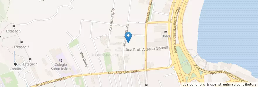 Mapa de ubicacion de Centro Cultural João XXIII en Brasilien, Südosten, Rio De Janeiro, Região Metropolitana Do Rio De Janeiro, Região Geográfica Imediata Do Rio De Janeiro, Região Geográfica Intermediária Do Rio De Janeiro, Rio De Janeiro.