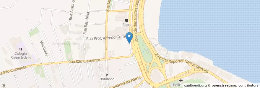 Mapa de ubicacion de Charlotte en 브라질, 남동지방, 리우데자네이루, Região Metropolitana Do Rio De Janeiro, Região Geográfica Imediata Do Rio De Janeiro, Região Geográfica Intermediária Do Rio De Janeiro, 리우데자네이루.