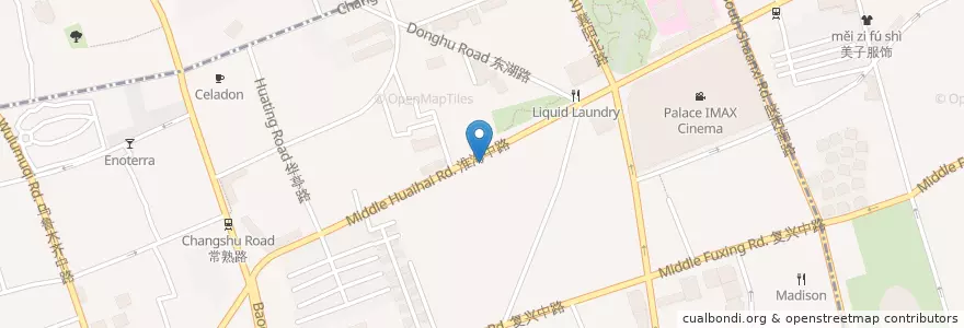 Mapa de ubicacion de China Merchants Bank en China, Shanghai, Xuhui.