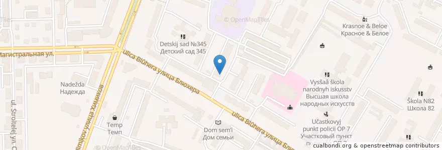Mapa de ubicacion de Госаптека №203 en Rusia, Distrito Federal De Siberia, Omsk, Омский Район, Городской Округ Омск.