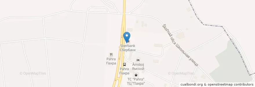 Mapa de ubicacion de Участковый пункт полиции en Rusland, Centraal Federaal District, Oblast Moskou, Городской Округ Домодедово.