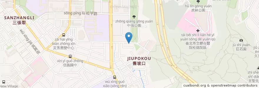 Mapa de ubicacion de Nola Kitchen紐澳良小廚 en Taiwan, 新北市, Taipei, 信義區.