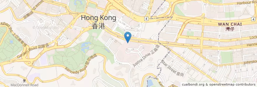 Mapa de ubicacion de Watsons en Çin, Guangdong, Hong Kong, Hong Kong Adası, Yeni Bölgeler, 中西區 Central And Western District.