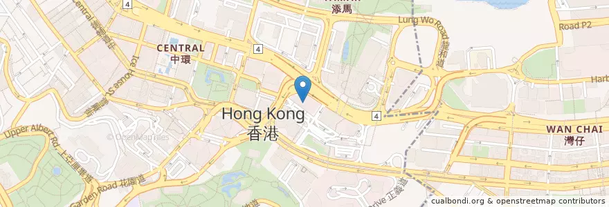 Mapa de ubicacion de 四季．悅 Shiki．Etsu  en Китай, Гуандун, Гонконг, Гонконг, Новые Территории, 中西區 Central And Western District.