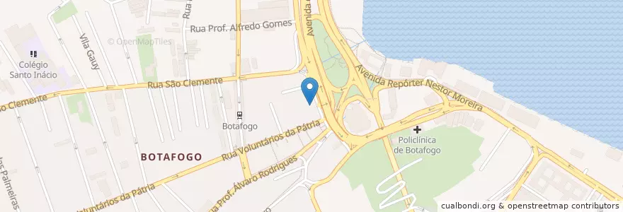 Mapa de ubicacion de Arquivo Público do Estado do Rio de Janeiro en ブラジル, 南東部地域, リオ デ ジャネイロ, Região Metropolitana Do Rio De Janeiro, Região Geográfica Imediata Do Rio De Janeiro, Região Geográfica Intermediária Do Rio De Janeiro, リオデジャネイロ.