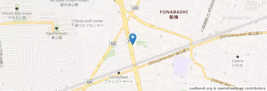 Mapa de ubicacion de あみやき亭 en 日本, 东京都/東京都, 世田谷区.