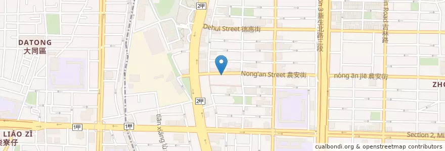Mapa de ubicacion de Mr. Lin's三明治 en 台湾, 新北市, 台北市.