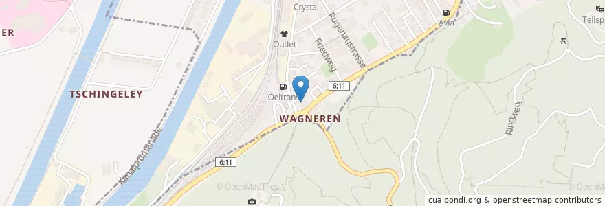 Mapa de ubicacion de Riff Raff Bar en 스위스, 베른, Verwaltungsregion Oberland, Verwaltungskreis Interlaken-Oberhasli, Matten Bei Interlaken, 인터라켄.