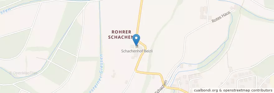 Mapa de ubicacion de Schachenhof Beizli en Schweiz, Aargau, Bezirk Aarau, Aarau.