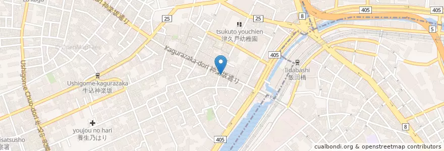 Mapa de ubicacion de 牛しゃぶ　ますだや en Япония, Токио.