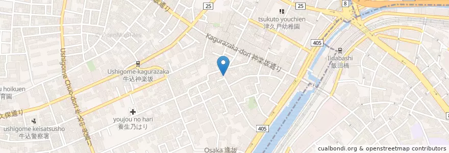Mapa de ubicacion de KUROBA-TEI en Japão, Tóquio.