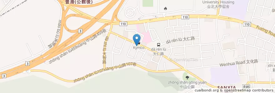 Mapa de ubicacion de 勝美牙醫 en Taiwan, 新北市, 三峽區.