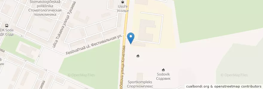 Mapa de ubicacion de Доброе en Russie, District Fédéral De La Volga, Bachkirie, Городской Округ Стерлитамак.