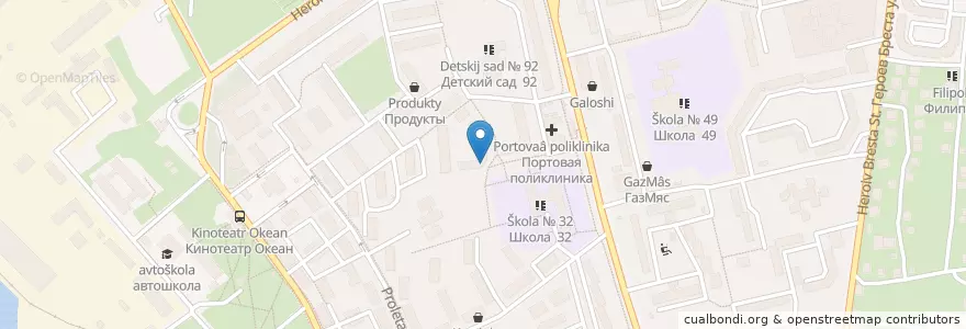 Mapa de ubicacion de РНКБ en 러시아, 남부연방관구, Севастополь, Севастополь, Гагаринский Район, Гагаринский Округ.