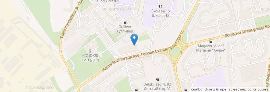 Mapa de ubicacion de РНКБ № 241 en Russie, District Fédéral Du Sud, Sébastopol, Севастополь, Гагаринский Район, Гагаринский Округ.