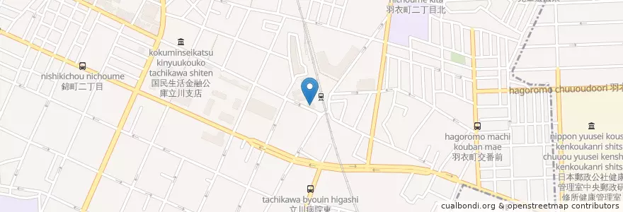 Mapa de ubicacion de Factory KAMIKAZE en ژاپن, 東京都, 立川市.