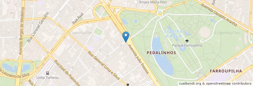 Mapa de ubicacion de Van Gogh en Brezilya, Güney Bölgesi, Rio Grande Do Sul, Região Metropolitana De Porto Alegre, Região Geográfica Intermediária De Porto Alegre, Região Geográfica Imediata De Porto Alegre, Porto Alegre.