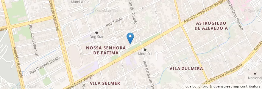 Mapa de ubicacion de Feito Gente en ブラジル, 南部地域, リオグランデ・ド・スル, Região Geográfica Intermediária De Santa Maria, Região Geográfica Imediata De Santa Maria, Santa Maria.
