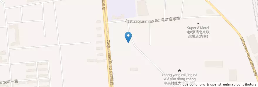 Mapa de ubicacion de 大钟寺派出所 en China, Pequim, Hebei, 海淀区.