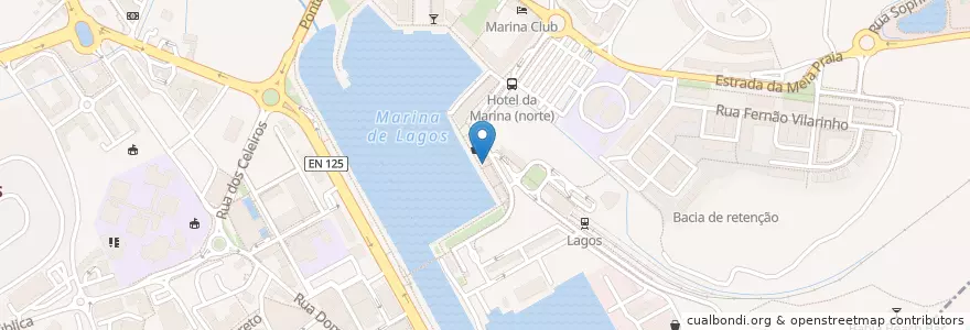 Mapa de ubicacion de Taquelim Gonçalves en Portugal, Algarve, Algarve, Faro, Lagos, São Gonçalo De Lagos.