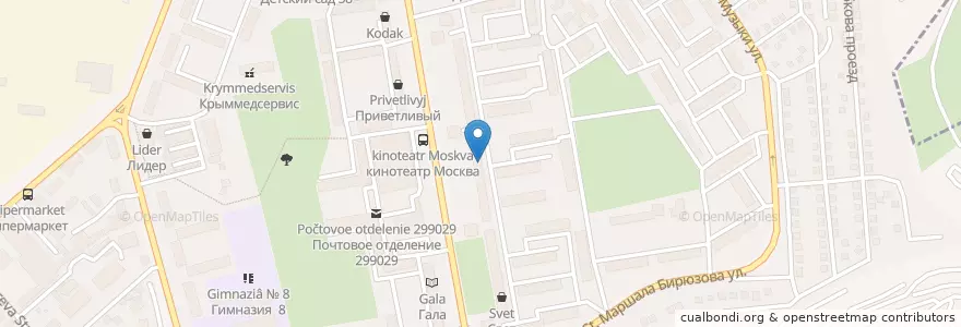 Mapa de ubicacion de Добрый доктор, фитоаптека en Russia, South Federal District, Sevastopol, Sevastopol, Ленинский Район, Ленинский Округ.