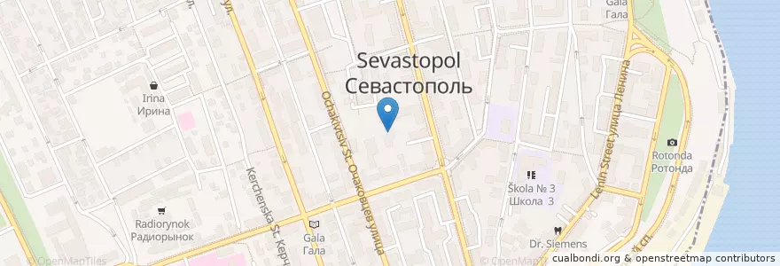 Mapa de ubicacion de Детский сад № 24 en Russia, South Federal District, Sevastopol, Sevastopol, Ленинский Район, Ленинский Округ.