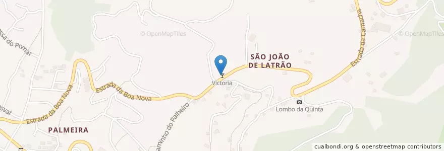 Mapa de ubicacion de Victoria en ポルトガル, São Gonçalo.
