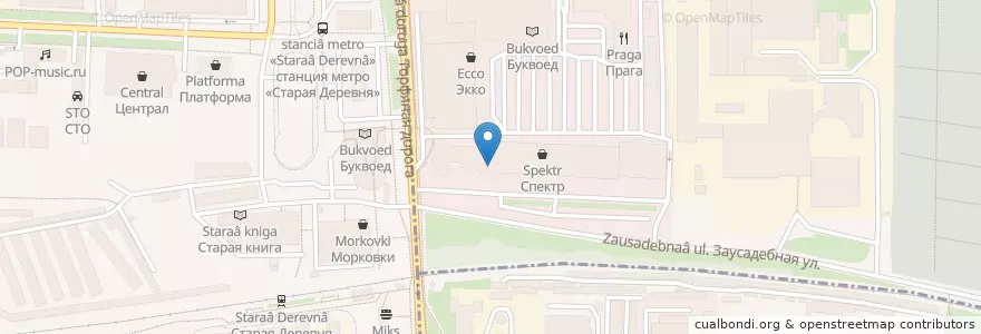 Mapa de ubicacion de Альфа-Банк en Rusland, Северо-Западный Федеральный Округ, Oblast Leningrad, Sint-Petersburg, Приморский Район, Округ Озеро Долгое.