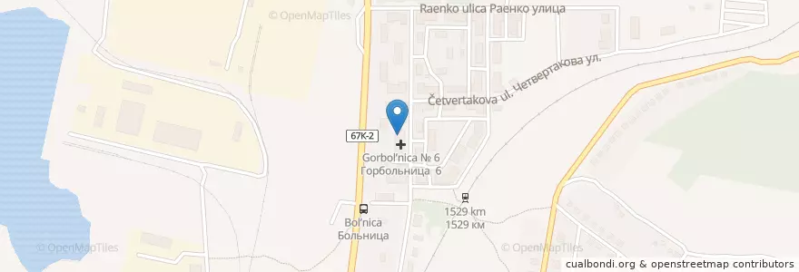 Mapa de ubicacion de Женская консультация 6 en Russia, Distretto Federale Meridionale, Sebastopoli, Севастополь, Балаклавский Район, Инкерман.