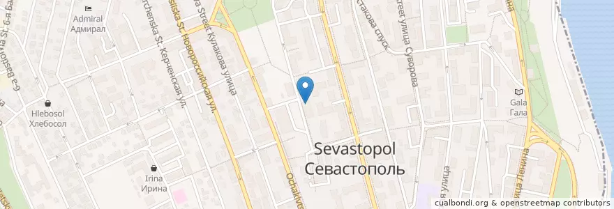 Mapa de ubicacion de Финансовый стандарт en Russia, South Federal District, Sevastopol, Sevastopol, Ленинский Район, Ленинский Округ.