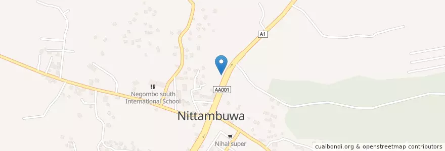 Mapa de ubicacion de Nations Trust Bank en ශ්‍රී ලංකාව இலங்கை, බස්නාහිර පළාත, ගම්පහ දිස්ත්‍රික්කය.