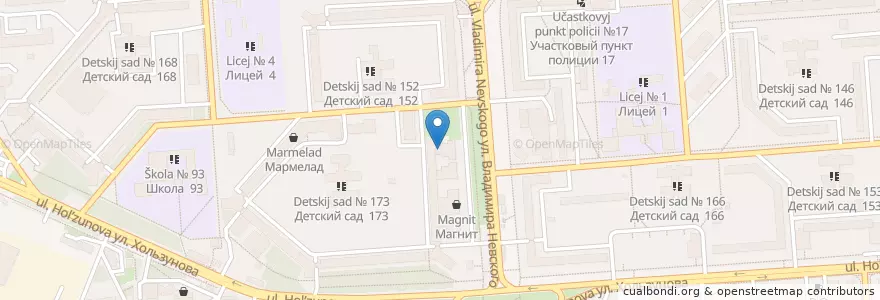 Mapa de ubicacion de фармация en Rusia, Distrito Federal Central, Óblast De Vorónezh, Городской Округ Воронеж.