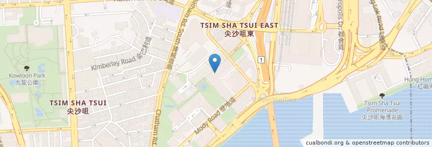 Mapa de ubicacion de 伊斯坦堡特快 en Chine, Guangdong, Hong Kong, Kowloon, Nouveaux Territoires, 油尖旺區 Yau Tsim Mong District.