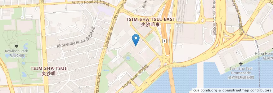 Mapa de ubicacion de 勁回味 en چین, گوانگ‌دونگ, هنگ‌کنگ, کاولون, 新界 New Territories, 油尖旺區 Yau Tsim Mong District.
