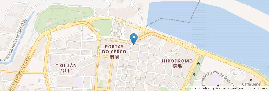 Mapa de ubicacion de McDonald's en China, Cantão, 珠海市, 香洲区, Nossa Senhora De Fátima.