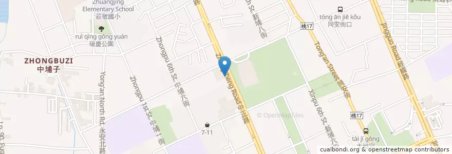 Mapa de ubicacion de T.G.I. Fridays en تايوان, تاو يوان, 桃園區.