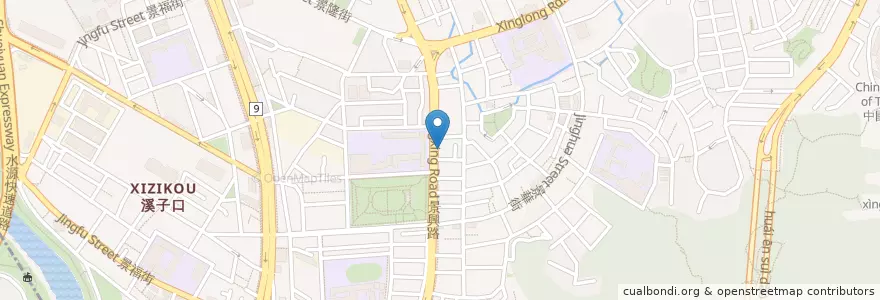 Mapa de ubicacion de 麥味登 en تایوان, 新北市, تایپه, 文山區.