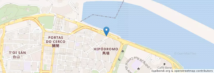 Mapa de ubicacion de Love Me en 中国, 广东省, 珠海市, 香洲区, 花地瑪堂區.