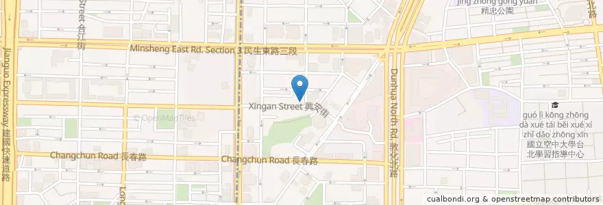 Mapa de ubicacion de 惠登健保藥局 en Taïwan, Nouveau Taipei, Taipei, District De Songshan.