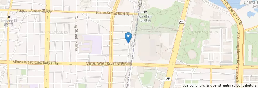Mapa de ubicacion de 21工房 en Taiwan, Neu-Taipeh, Taipeh.