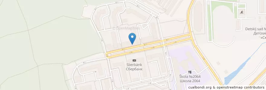 Mapa de ubicacion de Диалог en Rusia, Distrito Federal Central, Москва, Новомосковский Административный Округ, Поселение Московский.
