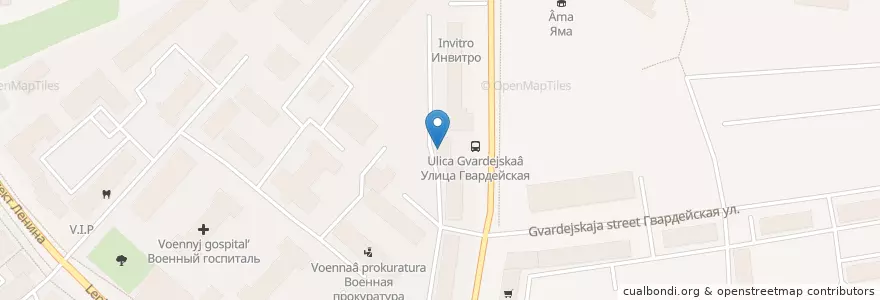 Mapa de ubicacion de Negroni Club en ロシア, 北西連邦管区, Мурманская Область, Городской Округ Мурманск.