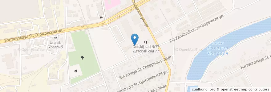 Mapa de ubicacion de Неодент en 俄罗斯/俄羅斯, 南部联邦管区, 克拉斯诺达尔边疆区, Городской Округ Краснодар.