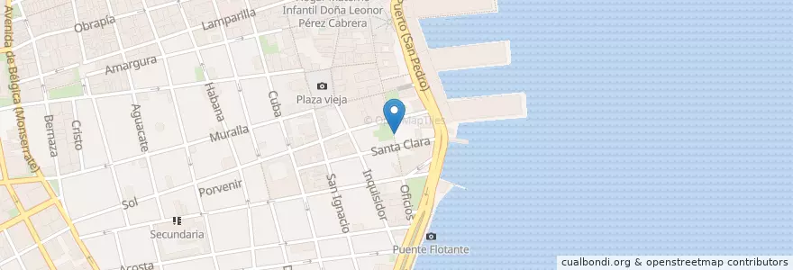 Mapa de ubicacion de I Chin Tang en 古巴, La Habana.