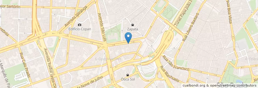 Mapa de ubicacion de Universidade Estadual Paulista Júlio de Mesquita Filho en Brazilië, Regio Zuidoost, São Paulo, Região Geográfica Intermediária De São Paulo, Região Metropolitana De São Paulo, Região Imediata De São Paulo, São Paulo.