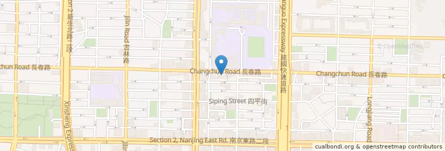Mapa de ubicacion de 快照機 en Tayvan, 新北市, Taipei, 中山區.